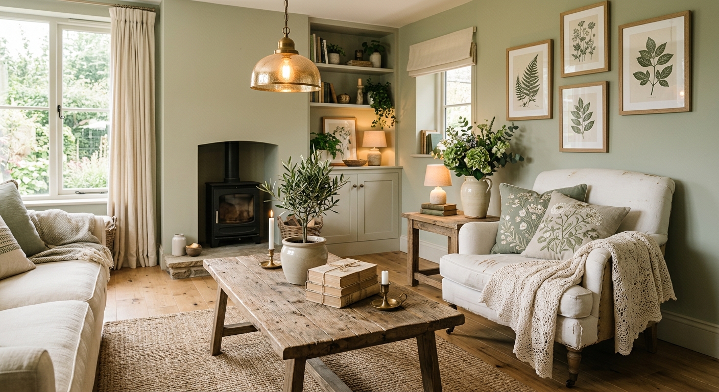 Creating a Cozy Living Room with Farmhouse Style